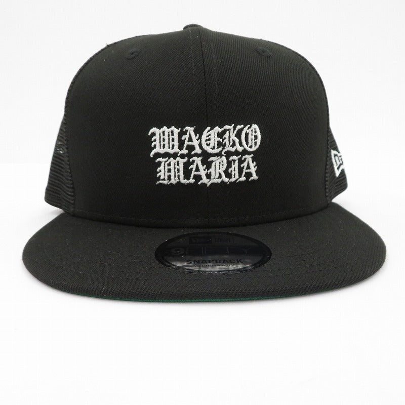 WACKOMARIA | ワコマリア NEW ERA 59FIFTY TRUCKER キャップ 26SS-WMA-CP04 ブラック【瀬戸大橋店】
