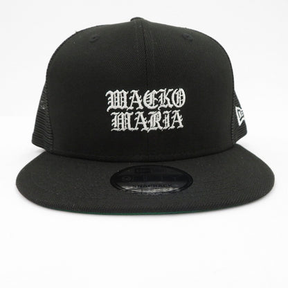 WACKOMARIA | ワコマリア NEW ERA 59FIFTY TRUCKER キャップ 26SS-WMA-CP04 ブラック【瀬戸大橋店】