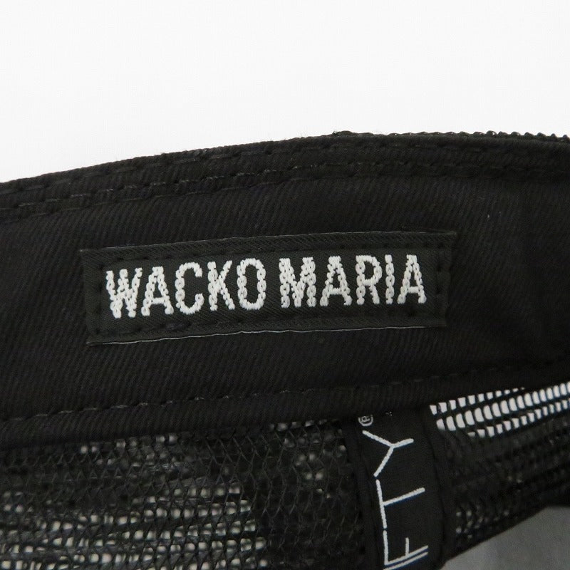 WACKOMARIA | ワコマリア NEW ERA 59FIFTY TRUCKER キャップ 26SS-WMA-CP04 ブラック【瀬戸大橋店】