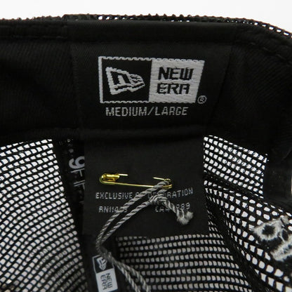 WACKOMARIA | ワコマリア NEW ERA 59FIFTY TRUCKER キャップ 26SS-WMA-CP04 ブラック【瀬戸大橋店】