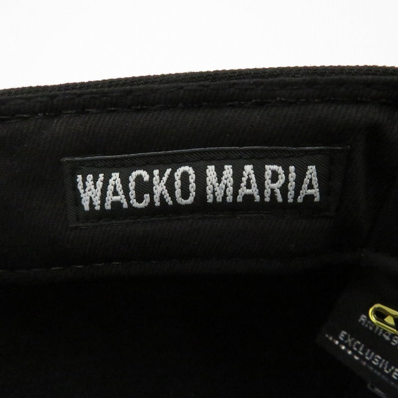 NEW ERA | ニューエラ ×WACKO MARIA キャップ 26SS-WMA-CP01 ブラック【瀬戸大橋店】