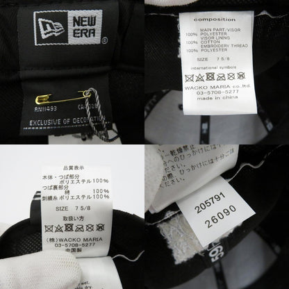 NEW ERA | ニューエラ ×WACKO MARIA キャップ 26SS-WMA-CP01 ブラック【瀬戸大橋店】