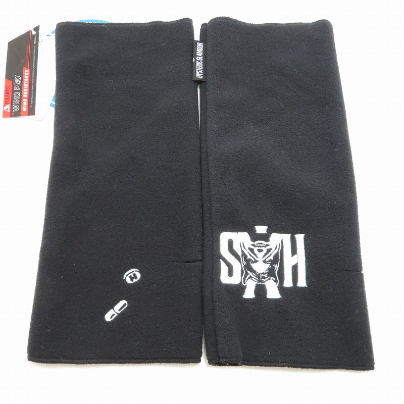 HYSTERIC GLAMOUR | ヒステリックグラマー SEE NO EVIL刺繍 アームウォーマー その他小物 02253QG04996 ブラック【瀬戸大橋店】