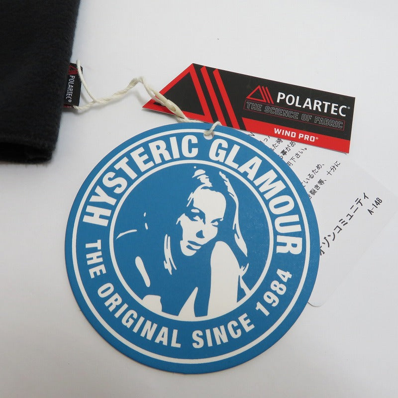 HYSTERIC GLAMOUR | ヒステリックグラマー SEE NO EVIL刺繍 アームウォーマー その他小物 02253QG04996 ブラック【瀬戸大橋店】