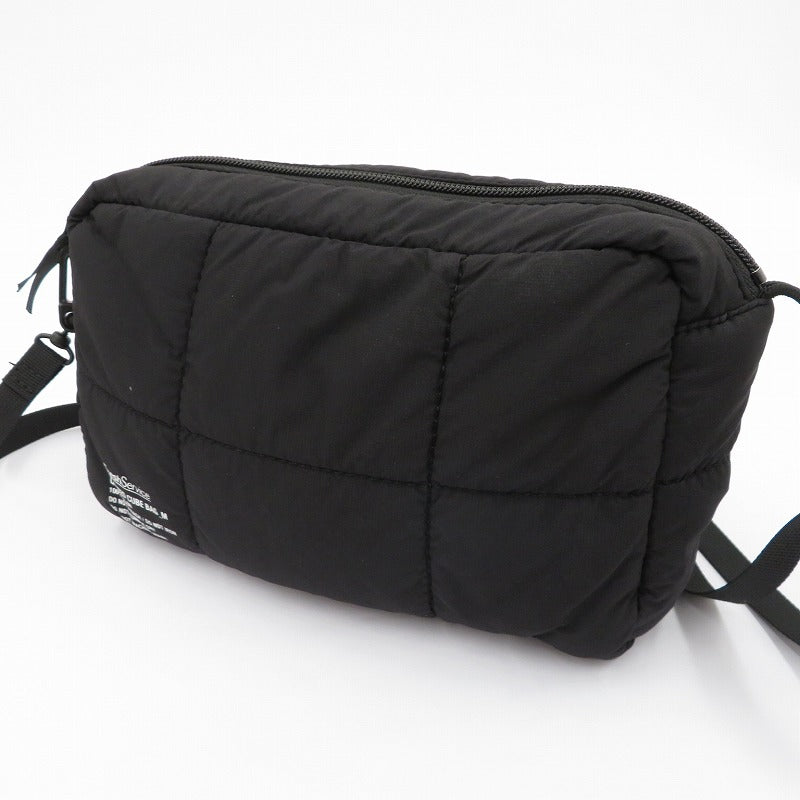 FreshService | フレッシュサービス QUILTED CUBE BAG_M ショルダーバッグ FSP243-90114B ブラック【瀬戸大橋店】