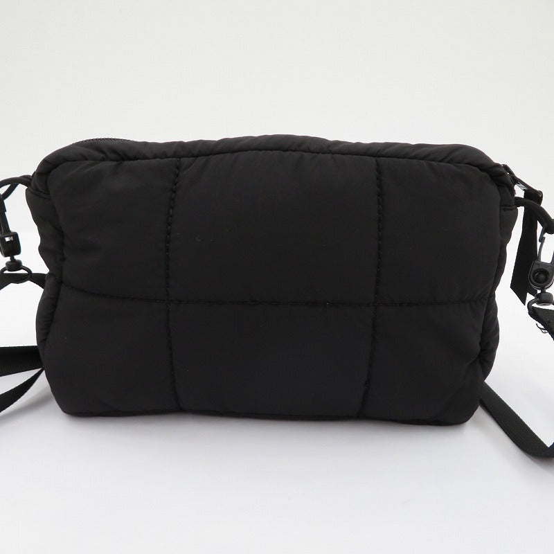 FreshService | フレッシュサービス QUILTED CUBE BAG_M ショルダーバッグ FSP243-90114B ブラック【瀬戸大橋店】