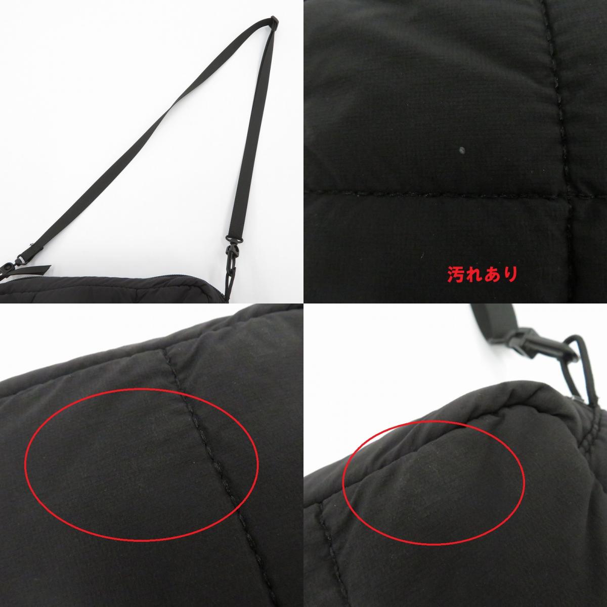 FreshService | フレッシュサービス QUILTED CUBE BAG_M ショルダーバッグ FSP243-90114B ブラック【瀬戸大橋店】
