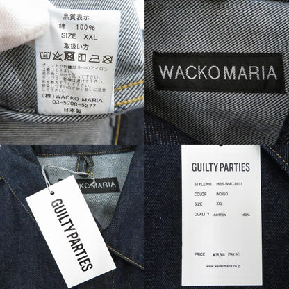 WACKOMARIA | ワコマリア DENIM TRUCKER JACKET デニム 26SS-WMO-BL07 インディゴ サイズ：XXL【瀬戸大橋店】