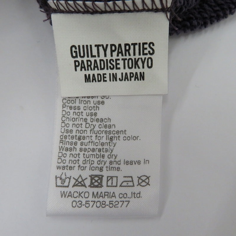 WACKOMARIA | ワコマリア WASHED MIDDLE WEIGHT CREW NECK スウェット 26SS-WMC-SS06 パープル サイズ：M【瀬戸大橋店】