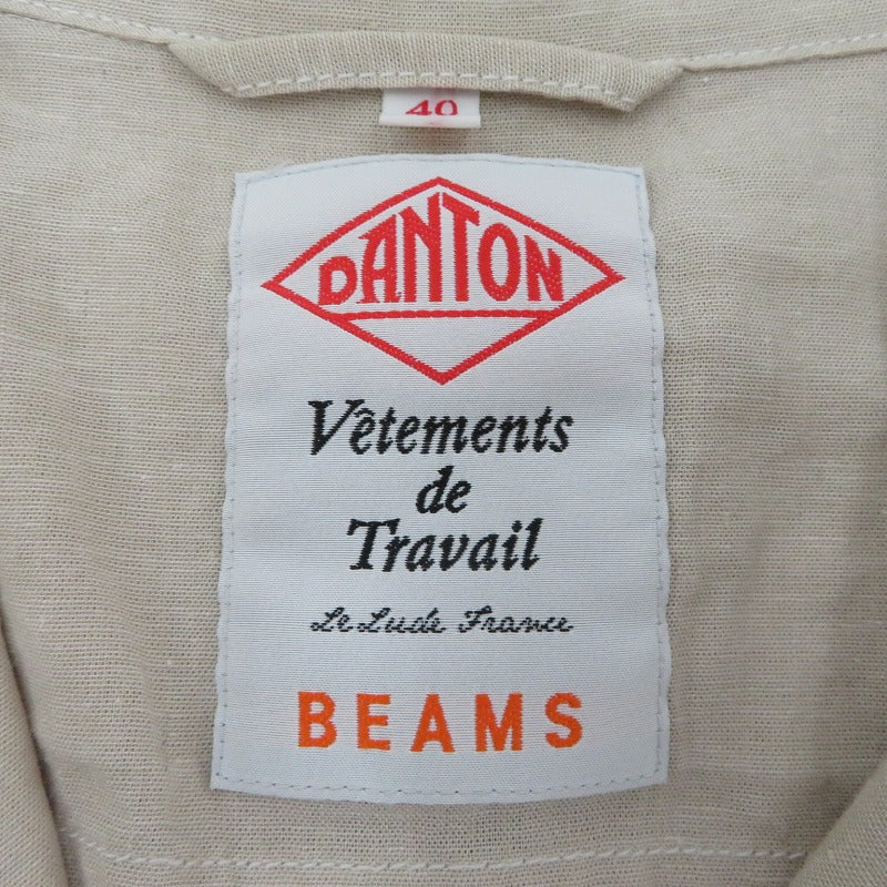 Danton | ダントン その他アウター JD-8976 NLS ベージュ サイズ：40【瀬戸大橋店】