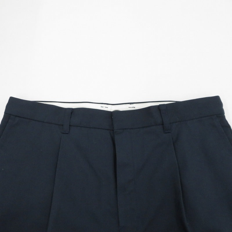 WACKOMARIA | ワコマリア DICKIES PLEATED TROUSERS パンツ 26SS-WMP-DC01 ネイビー サイズ：L【瀬戸大橋店】