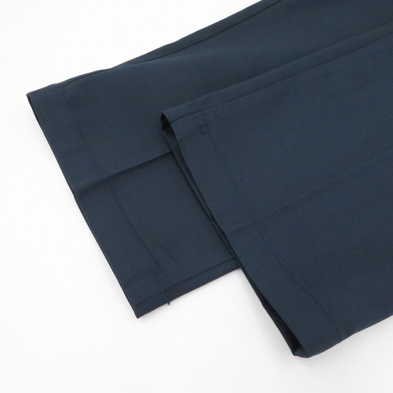 WACKOMARIA | ワコマリア DICKIES PLEATED TROUSERS パンツ 26SS-WMP-DC01 ネイビー サイズ：L【瀬戸大橋店】