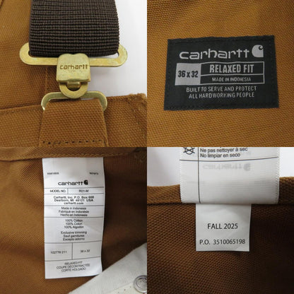 Carhartt | カーハート オーバーオール 102776 ブラウン サイズ：36【瀬戸大橋店】