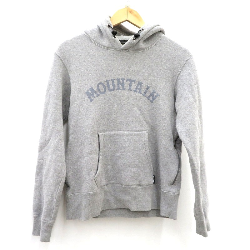 パーカー MOUNTAIN MARTIAL ARTS グレー サイズ：S【瀬戸大橋店】