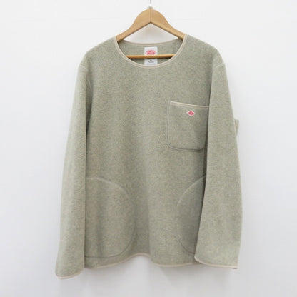Danton | ダントン FLEECE CREW NECK PULLOVER その他トップス JD-8998 フリース ベージュ サイズ：42【瀬戸大橋店】
