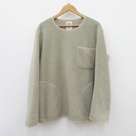 Danton | ダントン FLEECE CREW NECK PULLOVER その他トップス JD-8998 フリース ベージュ サイズ：42【瀬戸大橋店】