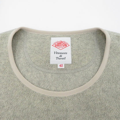 Danton | ダントン FLEECE CREW NECK PULLOVER その他トップス JD-8998 フリース ベージュ サイズ：42【瀬戸大橋店】