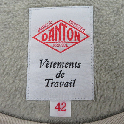 Danton | ダントン FLEECE CREW NECK PULLOVER その他トップス JD-8998 フリース ベージュ サイズ：42【瀬戸大橋店】