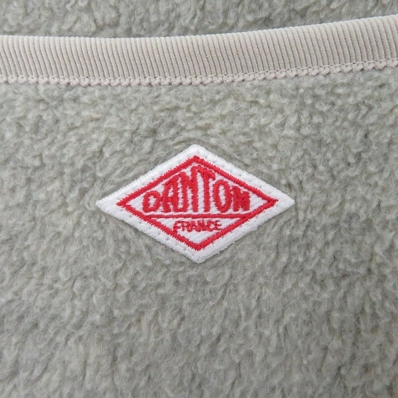 Danton | ダントン FLEECE CREW NECK PULLOVER その他トップス JD-8998 フリース ベージュ サイズ：42【瀬戸大橋店】