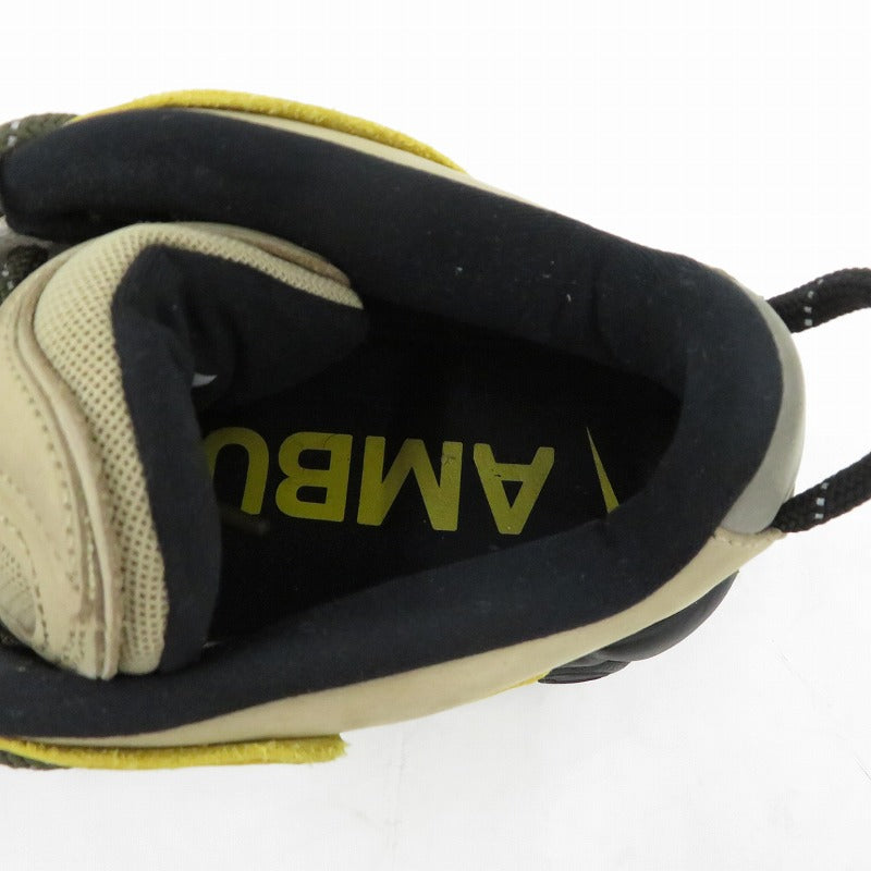 NIKE | ナイキ ×AMBUSH 'Vivid Sulfur and Limestone' スニーカー FB1299-200 エアモアアップテンポ ベージュ 28cm【瀬戸大橋店】