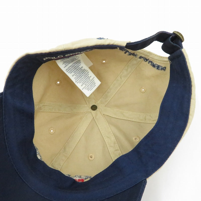 POLO SPORT RALPH LAUREN | ポロスポーツラルフローレン キャップ ベージュ【瀬戸大橋店】