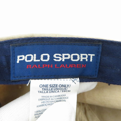 POLO SPORT RALPH LAUREN | ポロスポーツラルフローレン キャップ ベージュ【瀬戸大橋店】