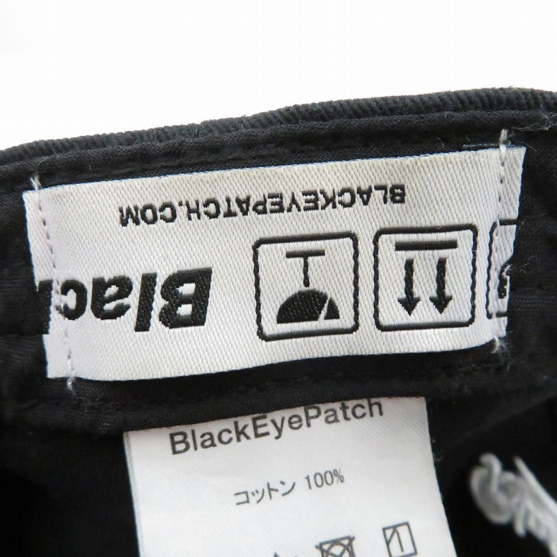 BlackEyePatch | ブラックアイパッチ キャップ ブラック【瀬戸大橋店】