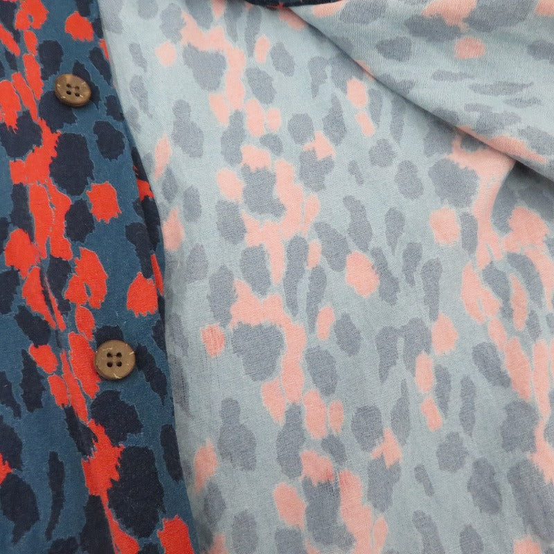 WACKOMARIA | ワコマリア LEOPARD HAWAIIAN SHIRT その他トップス 19SSE-WMS-HI02 ネイビー サイズ：M【瀬戸大橋店】