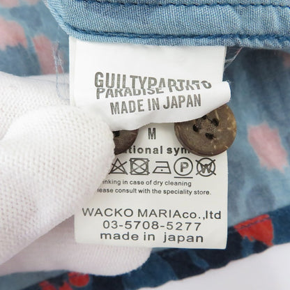 WACKOMARIA | ワコマリア LEOPARD HAWAIIAN SHIRT その他トップス 19SSE-WMS-HI02 ネイビー サイズ：M【瀬戸大橋店】