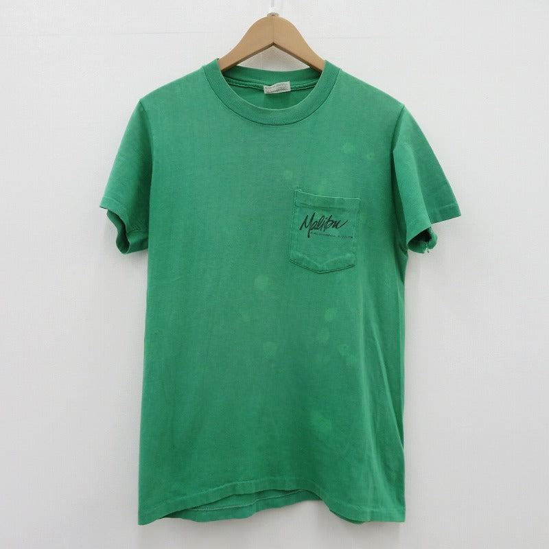 STEDMAN サーフプリント 半袖Ｔシャツ グリーン サイズ：M【瀬戸大橋店】