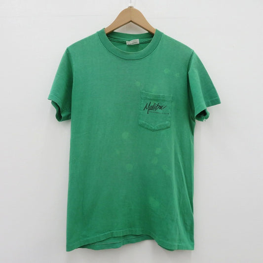 STEDMAN サーフプリント 半袖Ｔシャツ グリーン サイズ：M【瀬戸大橋店】