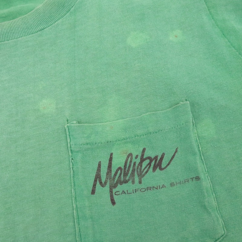 STEDMAN サーフプリント 半袖Ｔシャツ グリーン サイズ：M【瀬戸大橋店】