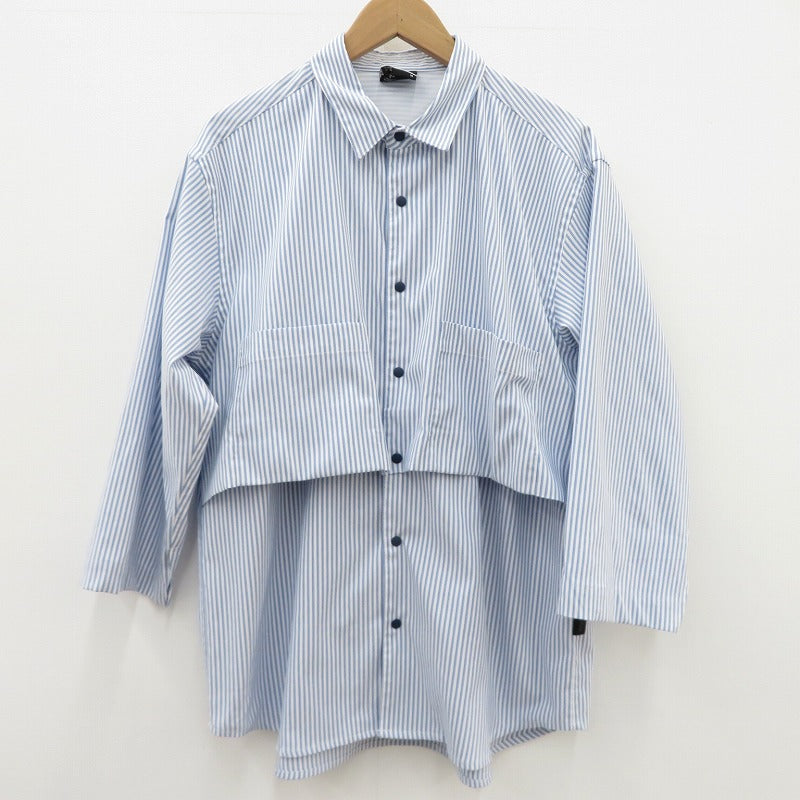 Columbia | コロンビア 半袖シャツ PM3868 ブルー サイズ：M【瀬戸大橋店】