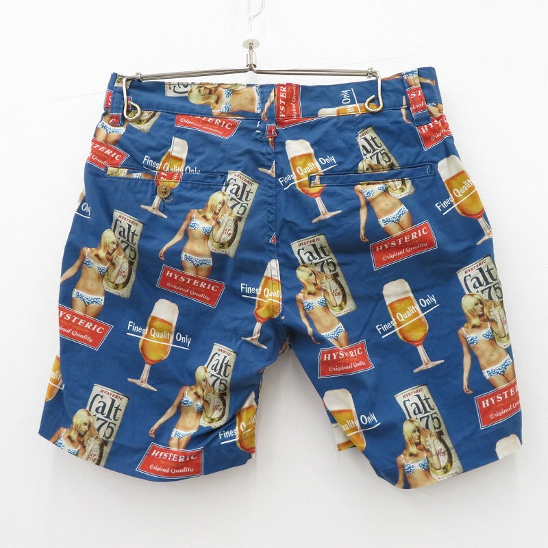 HYSTERIC GLAMOUR | ヒステリックグラマー ショートパンツ 0252AM04 ブルー サイズ：S【瀬戸大橋店】