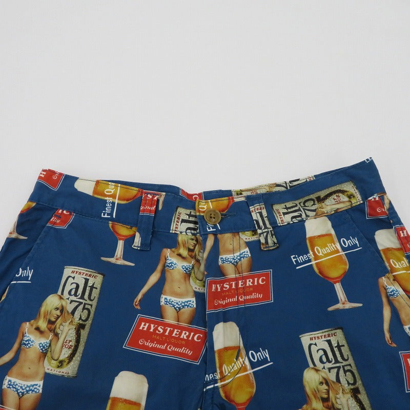 HYSTERIC GLAMOUR | ヒステリックグラマー ショートパンツ 0252AM04 ブルー サイズ：S【瀬戸大橋店】