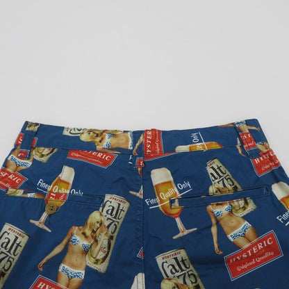 HYSTERIC GLAMOUR | ヒステリックグラマー ショートパンツ 0252AM04 ブルー サイズ：S【瀬戸大橋店】