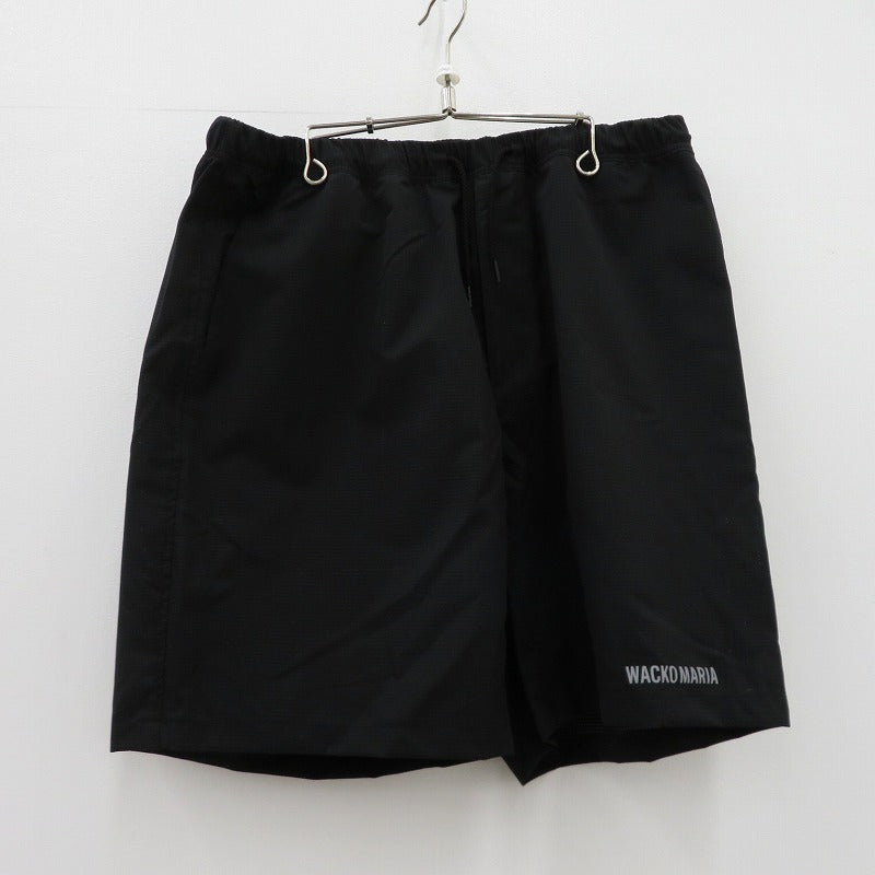 WACKOMARIA | ワコマリア COMFY SHORTS ショートパンツ 26SS-WMP-NA01 ブラック サイズ：XL【瀬戸大橋店】