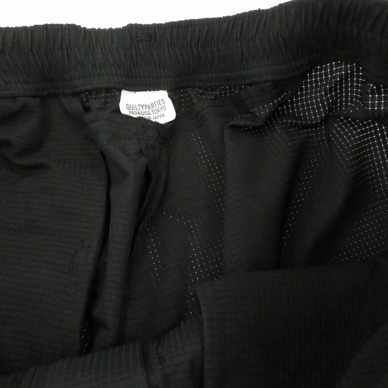 WACKOMARIA | ワコマリア COMFY SHORTS ショートパンツ 26SS-WMP-NA01 ブラック サイズ：XL【瀬戸大橋店】