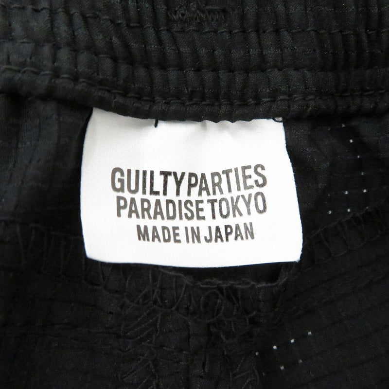WACKOMARIA | ワコマリア COMFY SHORTS ショートパンツ 26SS-WMP-NA01 ブラック サイズ：XL【瀬戸大橋店】
