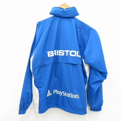 FCRB | エフシーアールビー Play Station WARM UP JKT ナイロンジャケット FCRB-242000 ブルー サイズ：M【瀬戸大橋店】