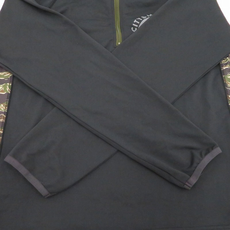 ﾊｰﾌｼﾞｯﾌﾟ その他トップス MOUNTAIN MARTIAL ARTS ブラック サイズ：M【瀬戸大橋店】