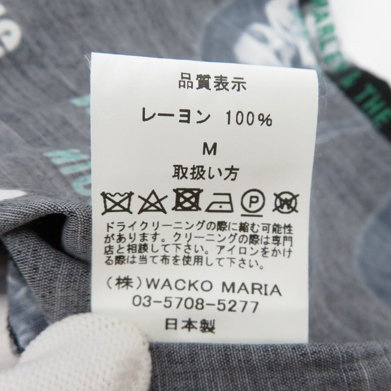 WACKOMARIA | ワコマリア BOB MARLEY その他トップス アロハ ブラック サイズ：M【瀬戸大橋店】