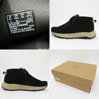 Clarks | クラークス Wallabee Eden ローファー ブラック 27.5cm【瀬戸大橋店】
