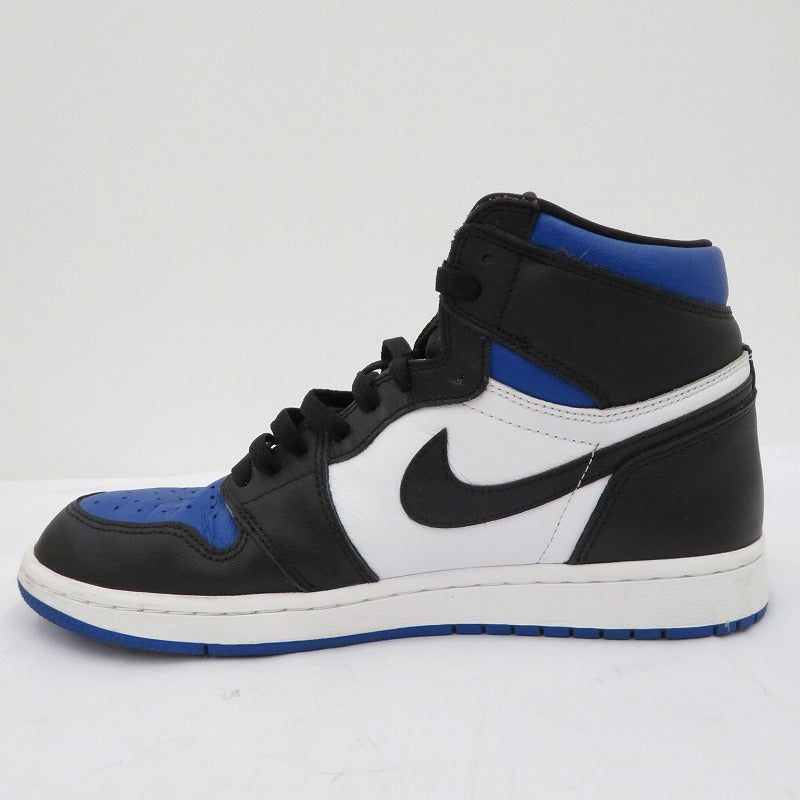 NIKE | ナイキ AJ1 Retro High OG 'Royal Toe' スニーカー 555088-041 エアジョーダン ブルー 28cm【瀬戸大橋店】