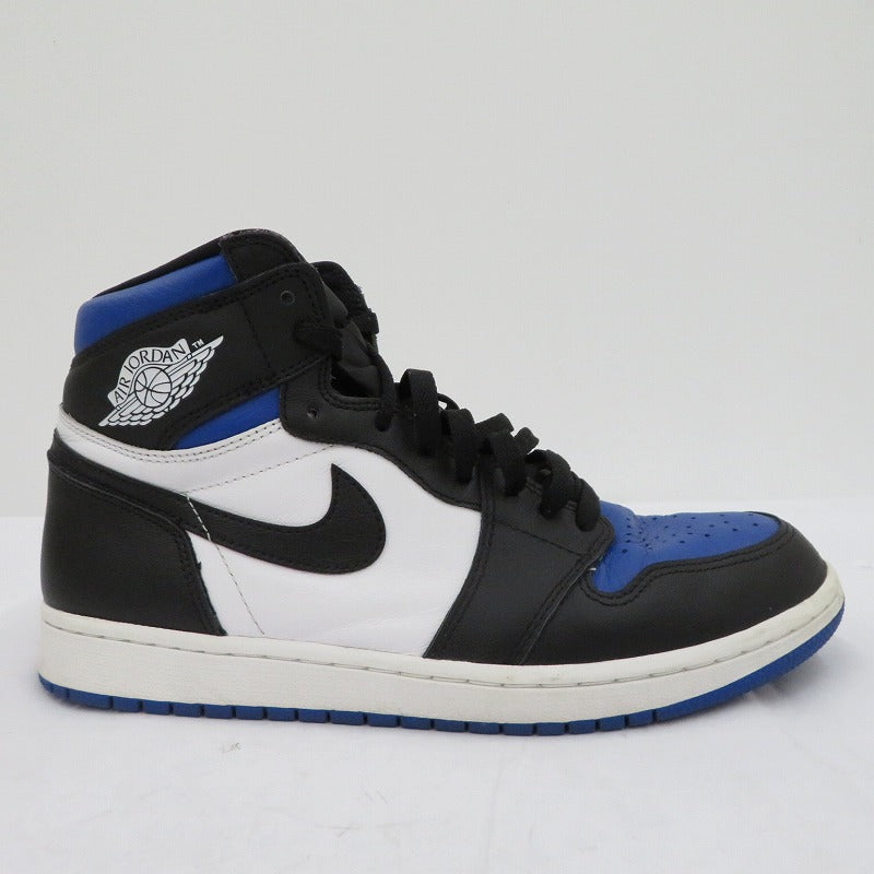 NIKE | ナイキ AJ1 Retro High OG 'Royal Toe' スニーカー 555088-041 エアジョーダン ブルー 28cm【瀬戸大橋店】