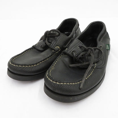 Paraboot | パラブーツ Barth デッキシューズ ブラック 24cm【瀬戸大橋店】
