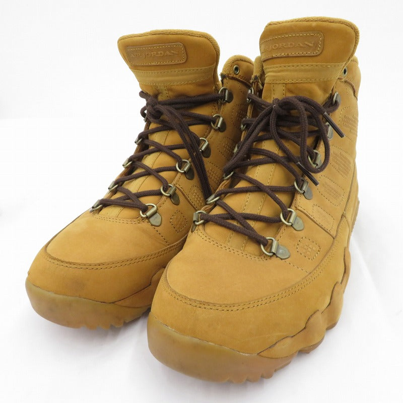 NIKE | ナイキ Air Jordan 9 Retro Boot 'Wheat' スニーカー AR4491-700 エアジョーダン ベージュ 27.5cm【瀬戸大橋店】