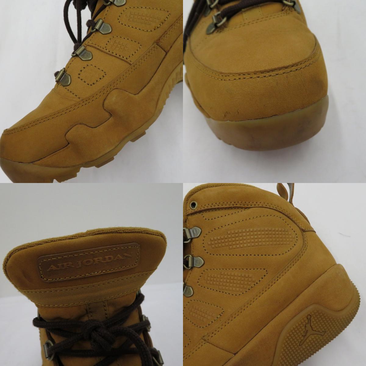 NIKE | ナイキ Air Jordan 9 Retro Boot 'Wheat' スニーカー AR4491-700 エアジョーダン ベージュ 27.5cm【瀬戸大橋店】