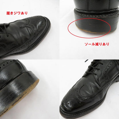 ｳｲﾝｸﾞﾁｯﾌﾟ その他靴 レザーシューズ　Florsheim Imperial ブラック 25.5cm【瀬戸大橋店】