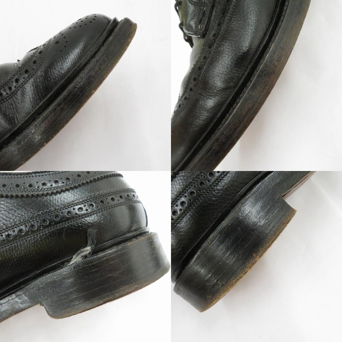ｳｲﾝｸﾞﾁｯﾌﾟ その他靴 レザーシューズ　Florsheim Imperial ブラック 25.5cm【瀬戸大橋店】